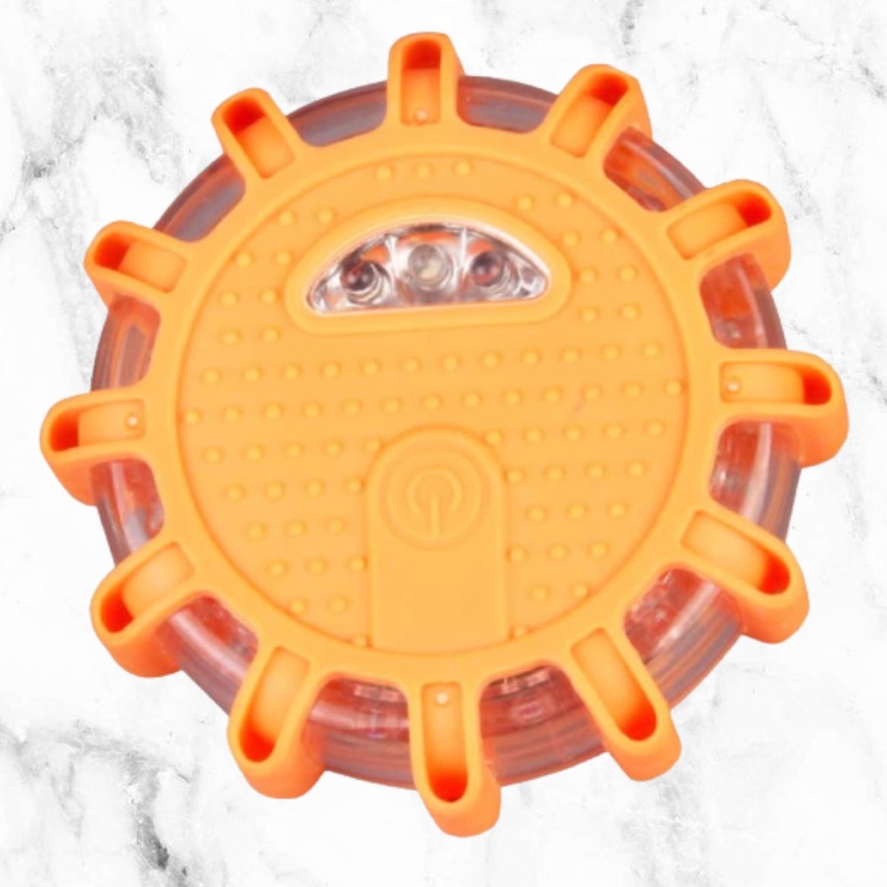 LED Road Flares Disc for Emergency Traffic Car Construction Warning Flashing Lig